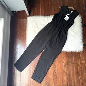 WAYF Black Jumpsuit Sleeveless NWT